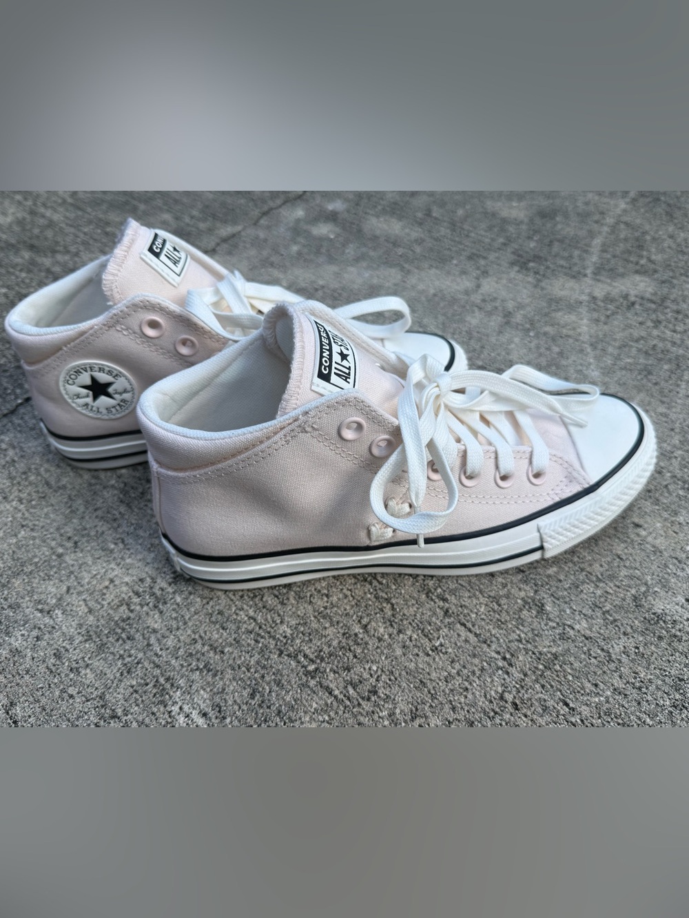 Converse Chuck Taylor All Star Mid Top Sneakers Light Pink Size 7 NWOT - Picture 2 of 10